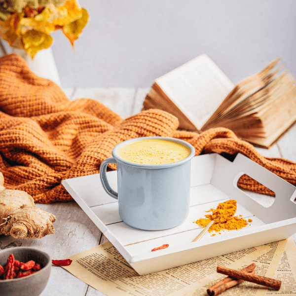 goji powder golden latte