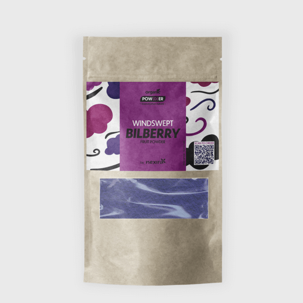 Our bag powder of Windswept Bilberry