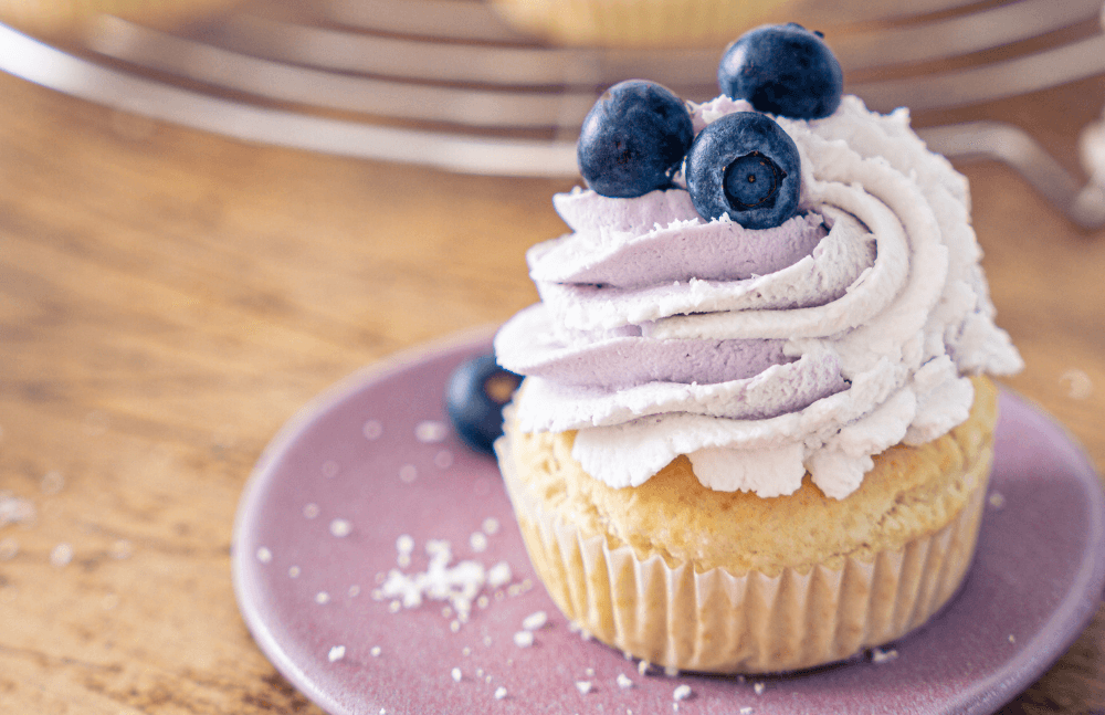 vegan coconut cupcake