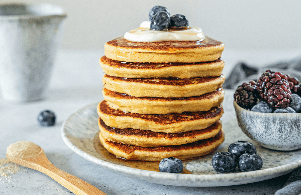 healthy gluten free breakfast with pancakes recipe
