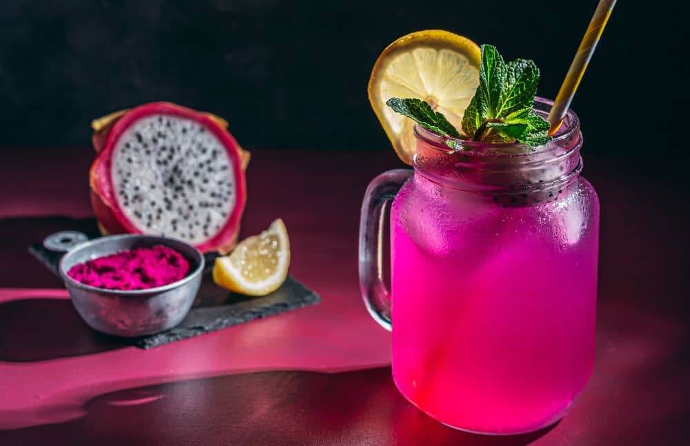 Our dragon fruit limonade Powder recipe